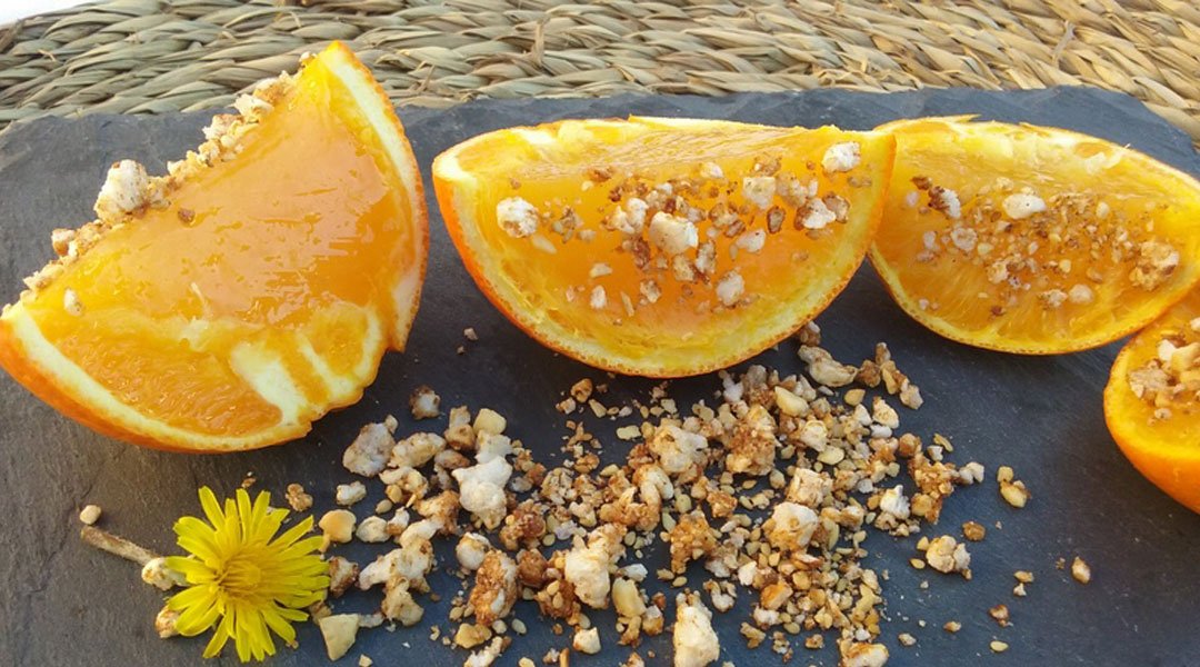 Receta de gelatina de naranja o mandarina